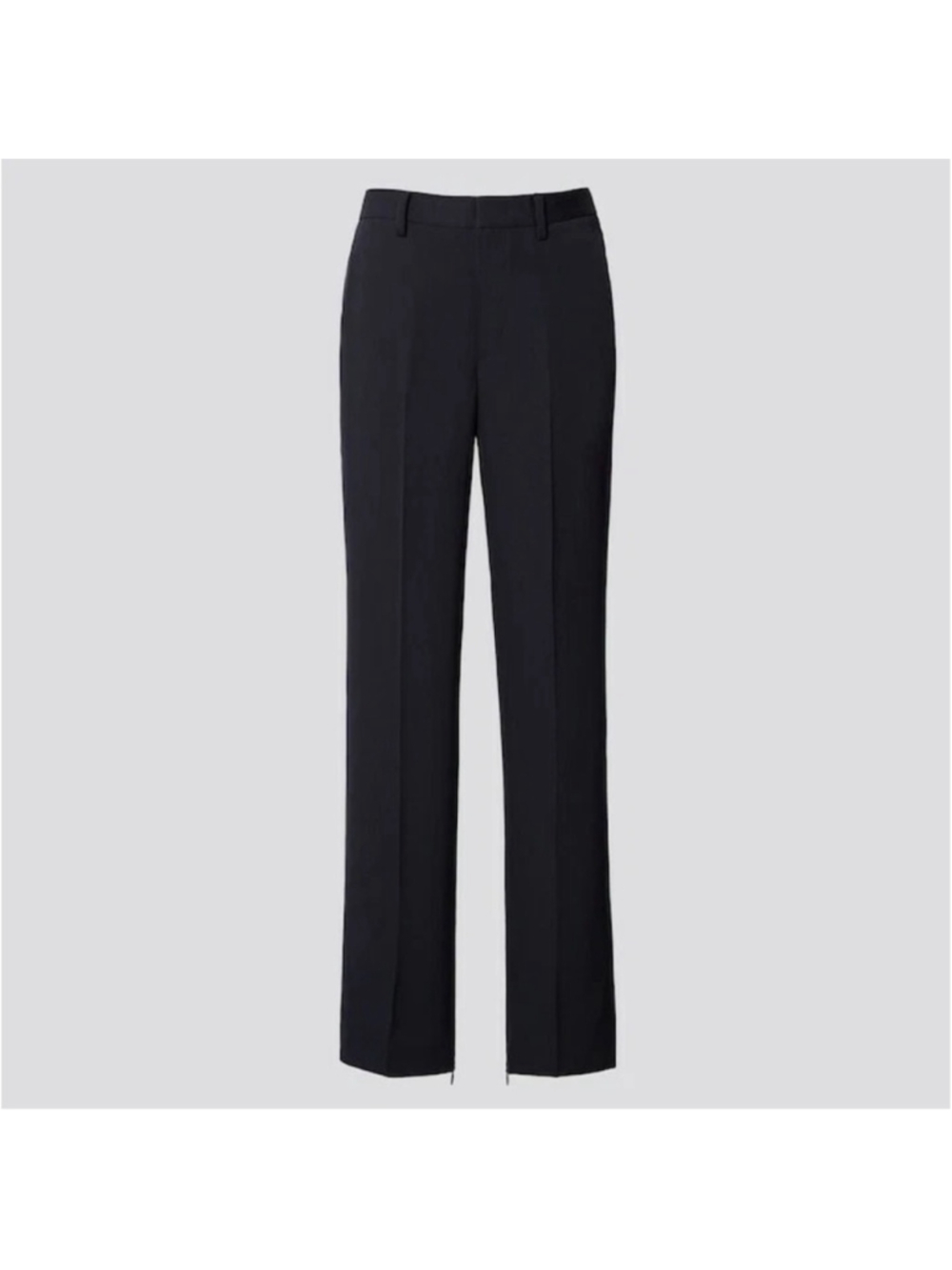 Jil Sander Uniqlo Wool Navy Pants Zipper Detail Size 6